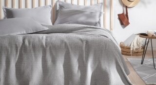 Yataş Bedding Octo Açık Gri 185x230 cm Açık Gri Nevresim Takımı kullananlar yorumlar